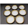 Image 1 : Lot of 8 Legendary Noritake Small Dessert Bowls Crestwood Gold