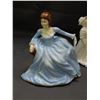 Image 4 : Lot of 3 Coalport Figurines "The Gay Nineties", "Springtime", "Lisa"