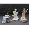 Image 5 : Lot of 3 Coalport Figurines "The Gay Nineties", "Springtime", "Lisa"