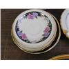 Image 2 : Lot of Assorted Fine China Saucers, Plates, Figurines *damage* Cups