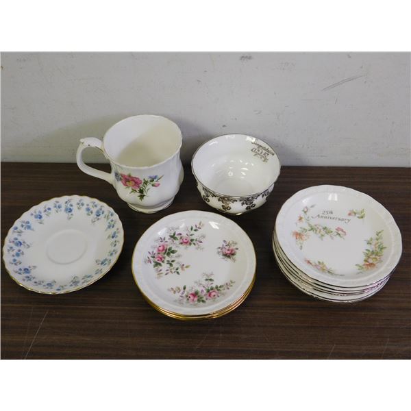 Lot of Royal Albert Saucers & Tea Cups