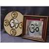 Image 1 : Lot of 2 Aum OM Symbol Wall Mirror / Decor
