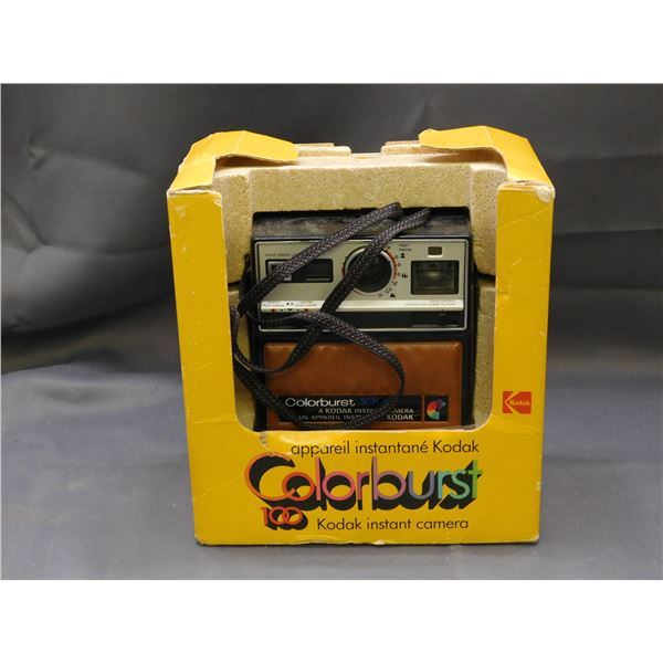 Kodak Colorburst 100 Instant Camera With Box