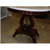Image 4 : Italian Wooden Ornate Oval Marble Top, Side Table