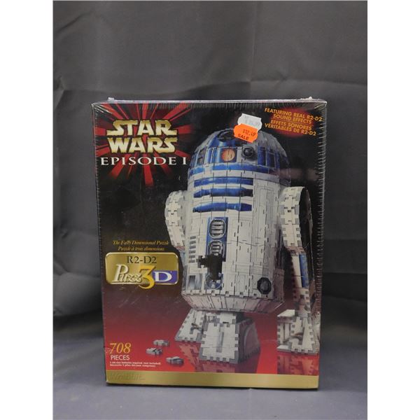 Star Wars R2D2 Episode 1 3D Puzzle SEALED NOS