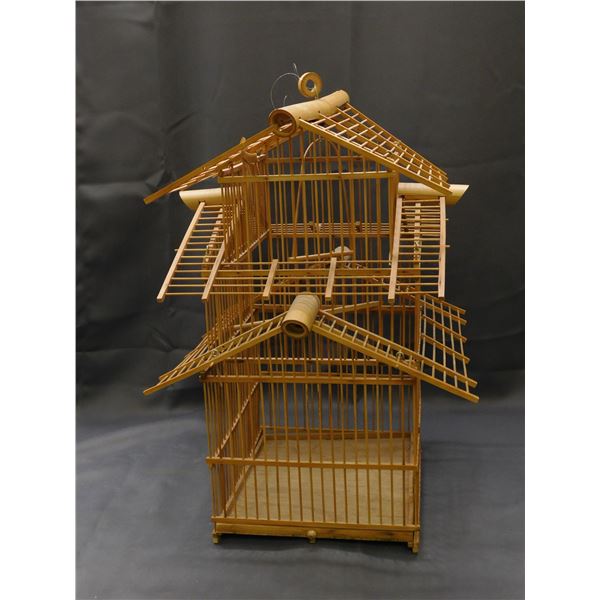 Wooden Bird House / Cage / Playpen