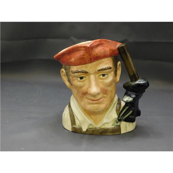 Royal Doulton Toby Head Character Head Williamsburg Blacksmith 1962 #D6571
