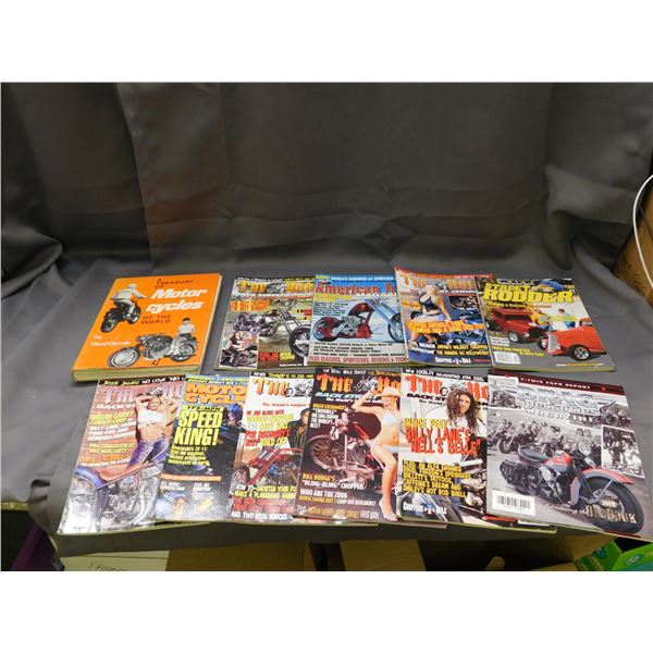 Lot of 11 Street Rodder, The Horse, American Iron Motorcycle Magazines, Motor Cycles Treasury