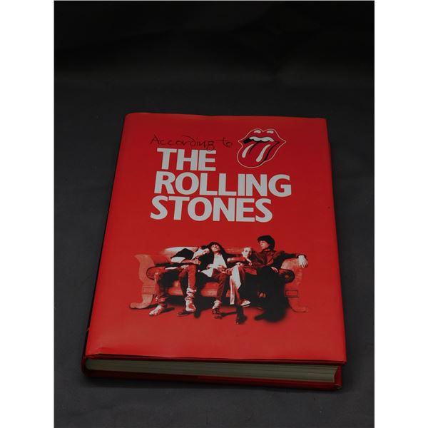 2003 According to The Rolling Stones Hardcover Coffee Table Book