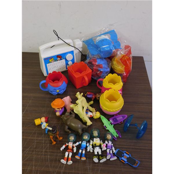 Bundle of Assorted Toys Mr Men, Tomorrowland, Etc