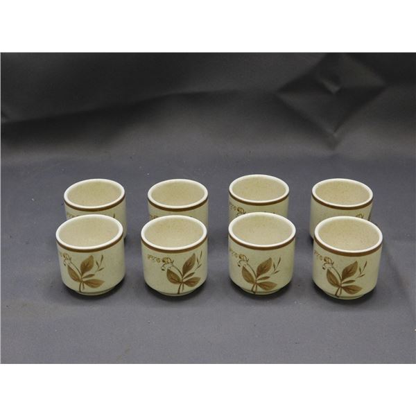 Lot of 8 Royal Doulton Sandsprite Lambethware Egg Cups