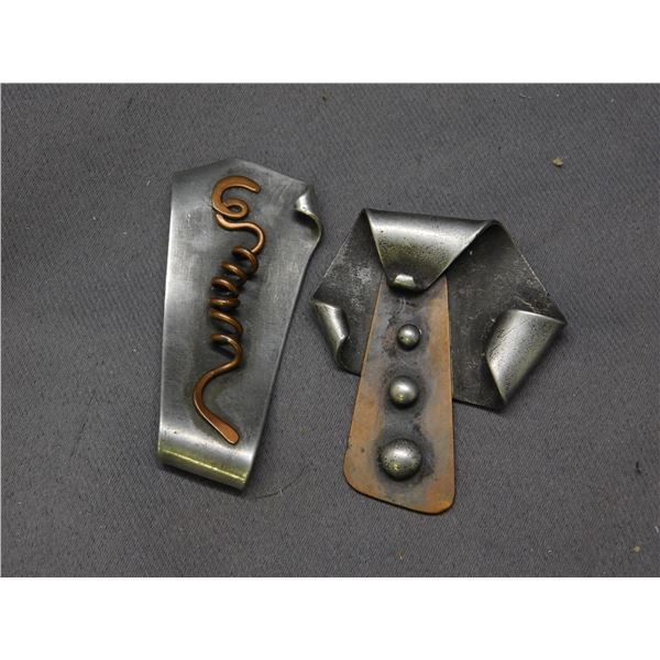 Pair of Metalcraft Artisan Pins