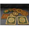 Image 1 : Lot of 10 Trivets