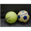 Image 1 : Lot of 2 Soccer Balls Wilson & White Caps