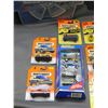 Image 4 : Lot of 15pc Matchbox Hot Wheels Die Cast Cars NOS New & Carry Case