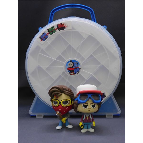 FUNKO 2018 Netflix Stranger Things Vinyl Toys & Thomas the Tank Engine Cart Carrier