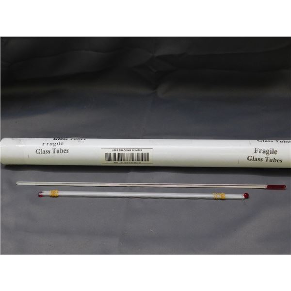 Lot of 3 Glass Tubes Thermometer Tubes?