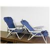 Image 1 : Pair of Low Profile Folding Event / Festival Camping Chairs by RIO Beach