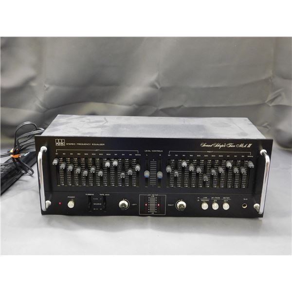 ADC Stereo Frequency Equalizer Sound Shaper Two Mk III