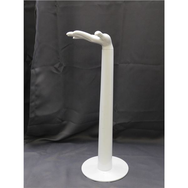 White Necklace / Jewelry Display Hand for Long Pieces