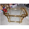 Image 2 : MCM Brass & Glass Bar Cart