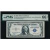 Image 1 : 1935 $1 Silver Certificate PMG 66EPQ