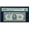 Image 1 : 1934 $100 Boston FRN PMG 65EPQ