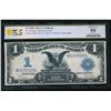 1899 $1 Black Eagle Silver Certificate PCGS 55