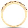 Image 2 : 14KT Yellow Gold 0.55ctw Champagne Diamond Ring