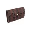 Image 2 : Louis Vuitton Red Brown Vernis Leather Sarah Wallet