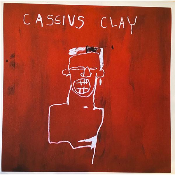 Cassius Clay 1982  - Print by Basquiat