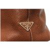 Image 4 : Prada Brown Leather Vitello Daino Shoulder Bag