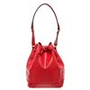 Image 1 : Louis Vuitton Red Epi Leather Noe Shoulder Bag