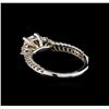 Image 3 : 0.90 ctw Diamond Ring - 14KT White Gold