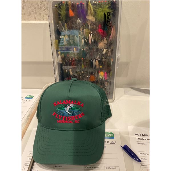 1 x fly box ($35) with100 flies