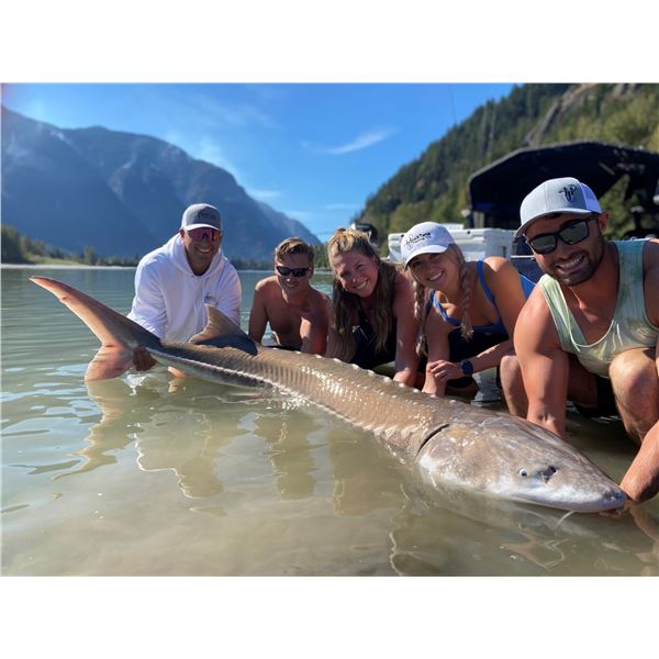 FVAGA - Sturgeon Fishing Adventure, 8-hour River Adventure for 4 - 8 hours