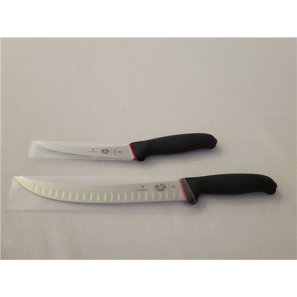 1 - 6” Victorinox boning knife + 1 - 10” breaking knife granton blade Victorinox