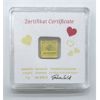 Image 2 : 1 Gram .9999 Fine Gold Geiger Mint Bar 