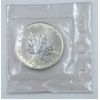 Image 2 : 1 Oz .9999 Silver 1989 Maple Leaf Coin 