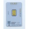 Image 2 : 2.5 Gram .9999 Fine Gold PAMP Suisse Certified Bar 