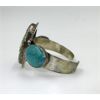 Image 2 :  .925 Silver Gemstone & Enamel Cuff Bracelet