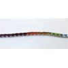 Image 2 : 18" Sterling Silver and Multicolour Crystal Necklace