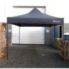 Image 1 : Black Viewee Pop Up Canopy - Metal Frame