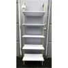 Image 1 : New 5 Tier Open Ladder Bookshelf -  Wall Mount