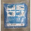 Image 1 : New 20' x 20' Western Rugged Blue Poly Tarp