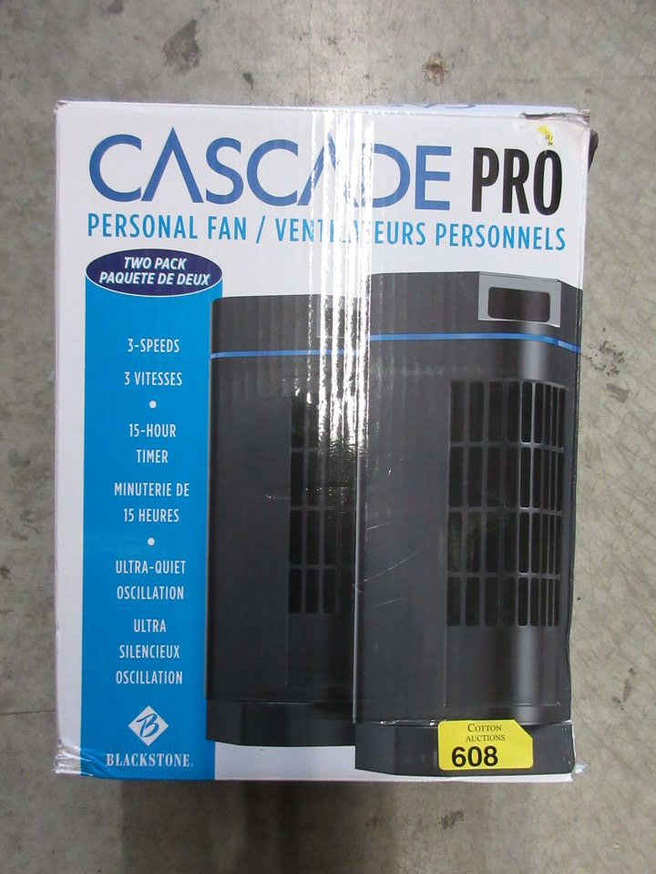 Pc Fan Cascade Set of 2 Cascade Pro Personal Fans