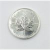 Image 2 : 1 Oz .9999 Silver 1989 Maple Leaf Coin 