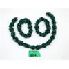 Image 1 : 4 Strand Malachite Chip Necklace & 2 Bracelets