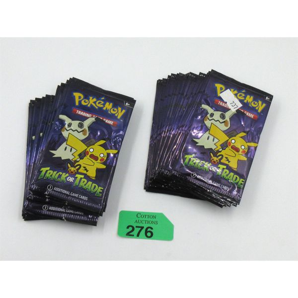 40 New Pokemon "Trick or Trade" Booster Packs