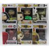 Image 1 : 6 Assorted New Funko Pop Collectibles